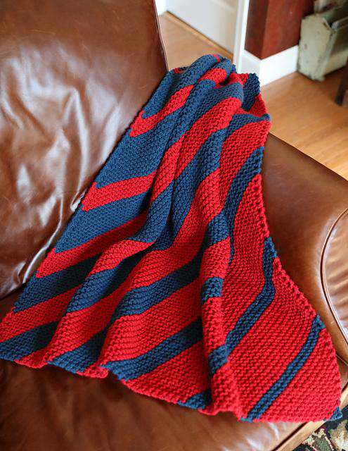 F748 Stadium Throw by Vanessa Ewing *Plymouth Pattern*-Patterns-Plymouth Yarn-Alpaca Direct