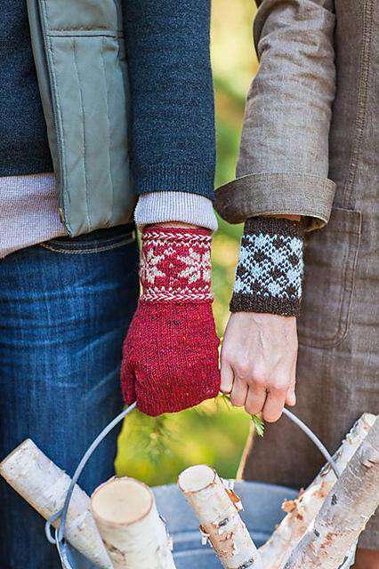 Colorwork Cuffs and Mittens by Churchmouse Yarns and Teas-Patterns-Churchmouse Yarns-Alpaca Direct