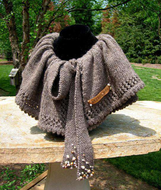 Bijou Reflection Scarf by The Champagne Maker-Patterns-Champagne Maker-Alpaca Direct