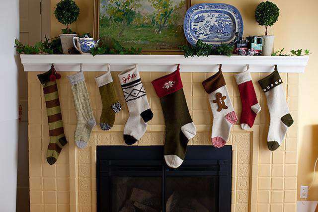 Basic Christmas Stocking by Churchmouse Yarns and Teas-Patterns-Churchmouse Yarns-Alpaca Direct