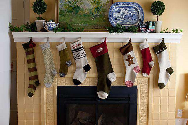 Basic Christmas Stocking by Churchmouse Yarns and Teas-Patterns-Churchmouse Yarns-Alpaca Direct