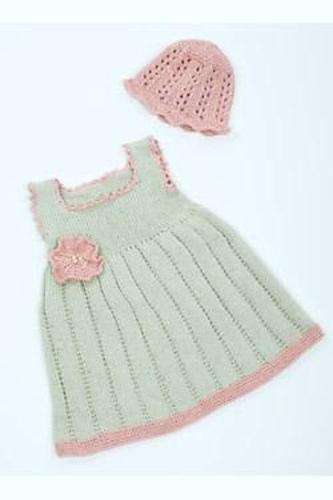 Plymouth Baby Bunny Toddler Dress *Pattern*-Patterns-Plymouth Yarn-Plymouth Baby Bunny Toddler Dress-Alpaca Direct