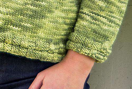 Basix Portland Top-Down Sweater PATTERN ONLY-Patterns-Basix-Alpaca Direct