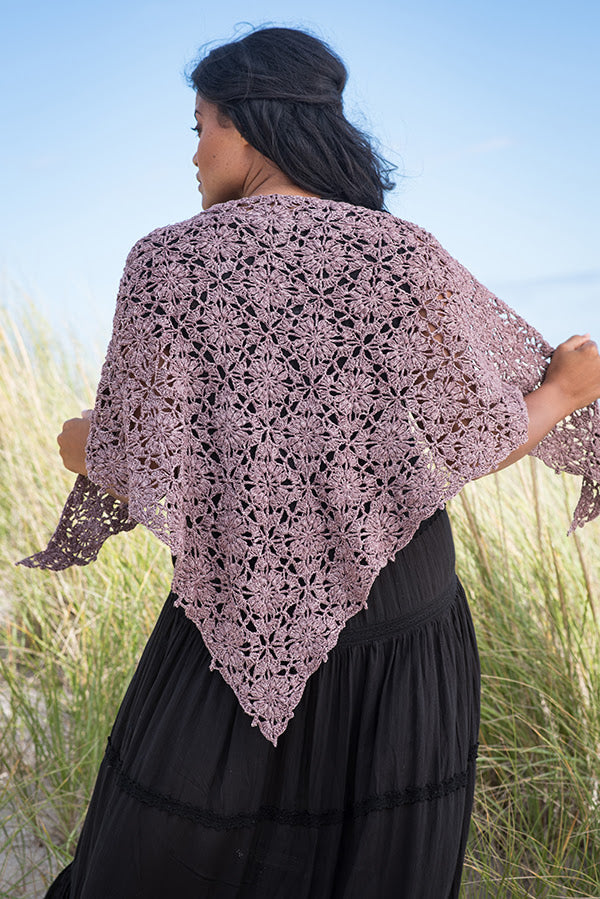 Andover Crochet Shawl by Brenda York *Berroco Pattern*