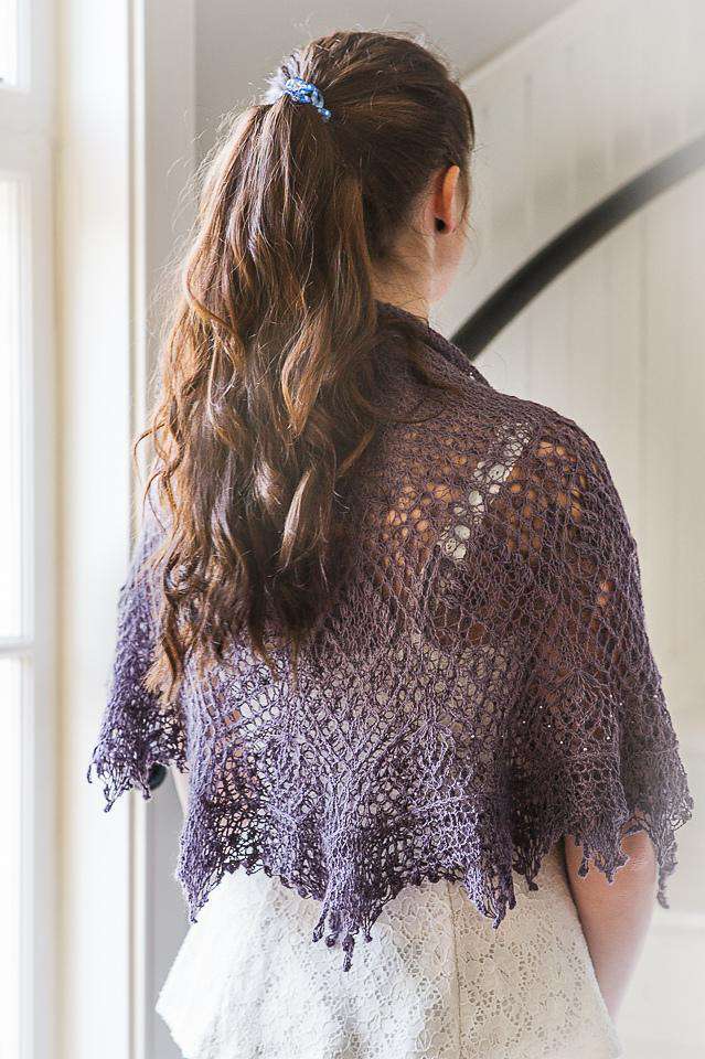 Arum Shawl by Anne-Lise Maigaard-Patterns-Anne-Lise Maigaard-Alpaca Direct