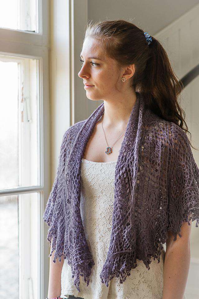 Arum Shawl by Anne-Lise Maigaard-Patterns-Anne-Lise Maigaard-Alpaca Direct