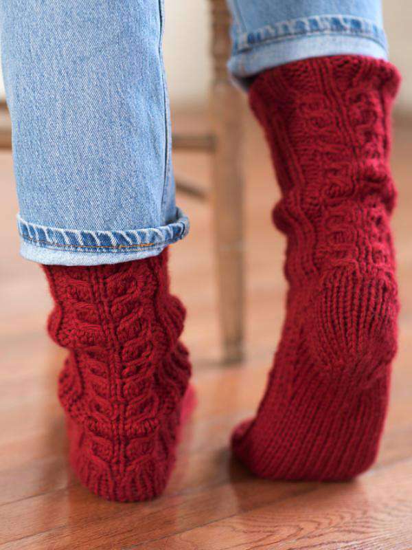 Ayla Sock Pattern by Berroco Design Team-Patterns-Berroco-Alpaca Direct