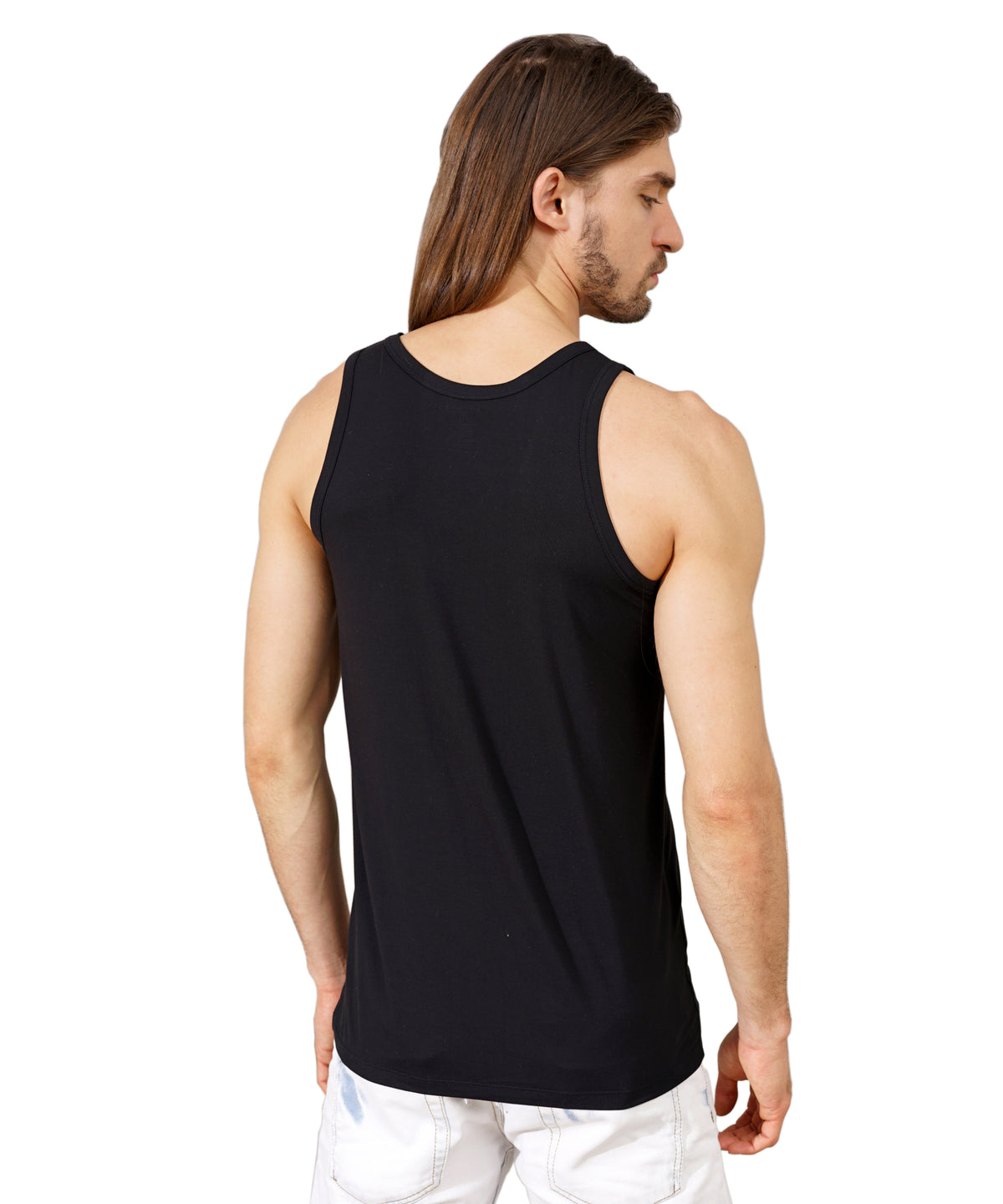 Bamboo Men&#39;s Tank Top-Apparel-Alpaca Direct-Alpaca Direct