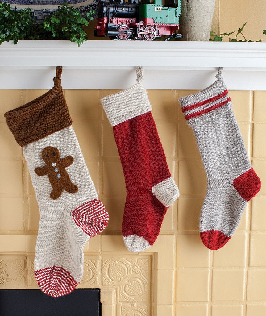 Basic Christmas Stocking by Churchmouse Yarns and Teas-Patterns-Churchmouse Yarns-Alpaca Direct