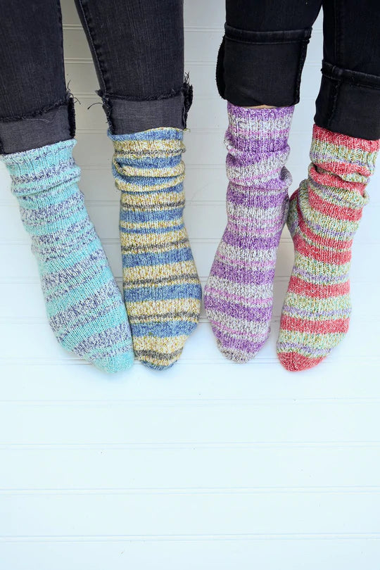 Basic Toe Up Sock by Universal Yarn-Patterns-Universal Yarns-Alpaca Direct