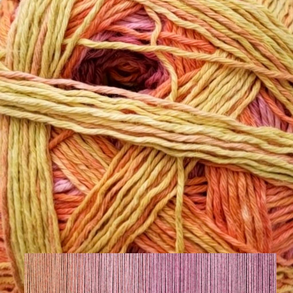 Schoppel-Wolle Zauberball Cotton-Yarn-Schoppel-Wolle-2441 Fruhlingsanfang/Beginning of Spring-Alpaca Direct