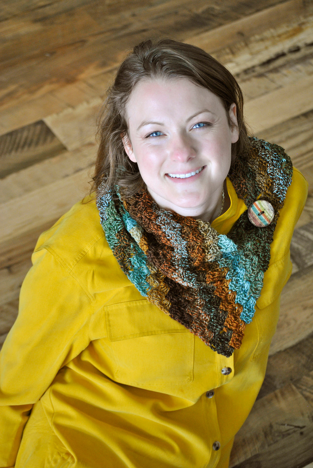 Block by Block Crocheted Loop by Sheila Olsen