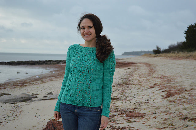 Boheme Pullover by Annie Lupton-Patterns-Alpaca Direct-Alpaca Direct