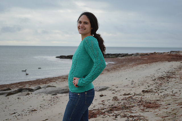 Boheme Pullover by Annie Lupton-Patterns-Alpaca Direct-Alpaca Direct