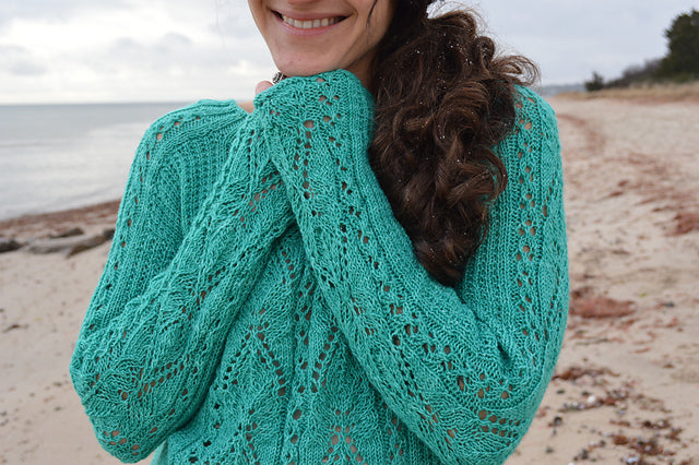 Boheme Pullover by Annie Lupton-Patterns-Alpaca Direct-Alpaca Direct