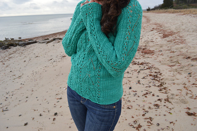 Boheme Pullover by Annie Lupton-Patterns-Alpaca Direct-Alpaca Direct
