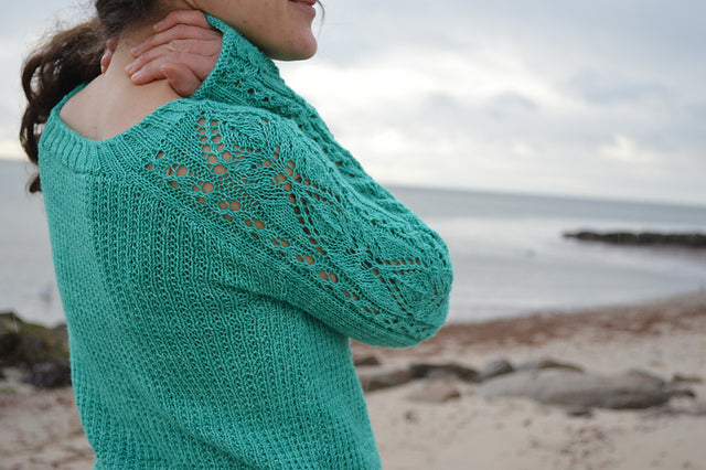 Boheme Pullover by Annie Lupton-Patterns-Alpaca Direct-Alpaca Direct