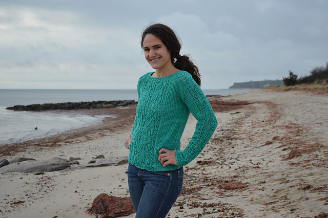 Boheme Pullover by Annie Lupton-Patterns-Alpaca Direct-Alpaca Direct