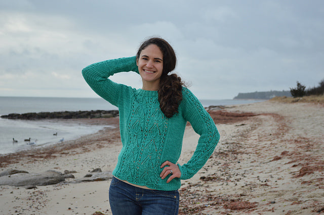 Boheme Pullover by Annie Lupton-Patterns-Alpaca Direct-Alpaca Direct