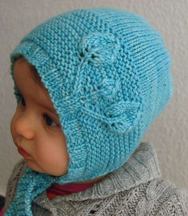 Petites Feuilles Bonnet by Lisa Chemery-Patterns-Lisa Chemery-Alpaca Direct