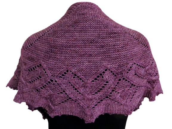 Border Garden Shawl by Verybusymonkey-Patterns-Verybusymonkey-Alpaca Direct