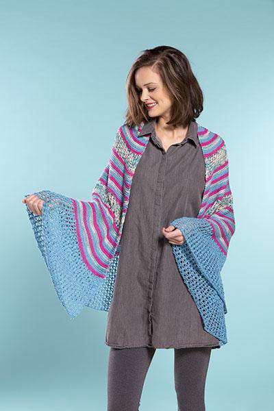 Breeze Shawl by Amy Gunderson-Patterns-Universal Yarns-Alpaca Direct