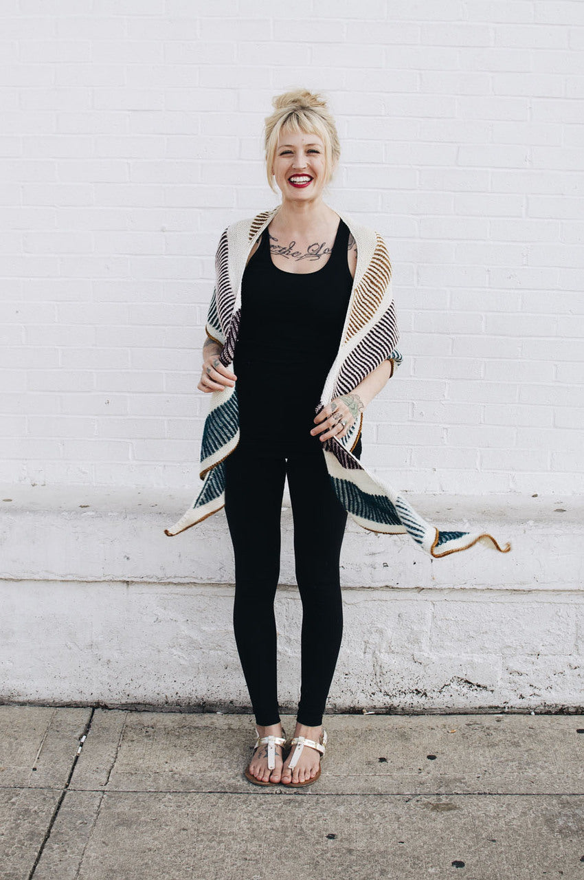 Briochealicious Shawl by Andrea Mowry-Patterns-Alpaca Direct-Alpaca Direct