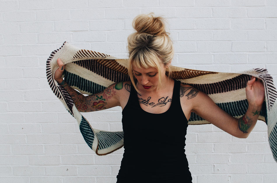 Briochealicious Shawl by Andrea Mowry-Patterns-Alpaca Direct-Alpaca Direct