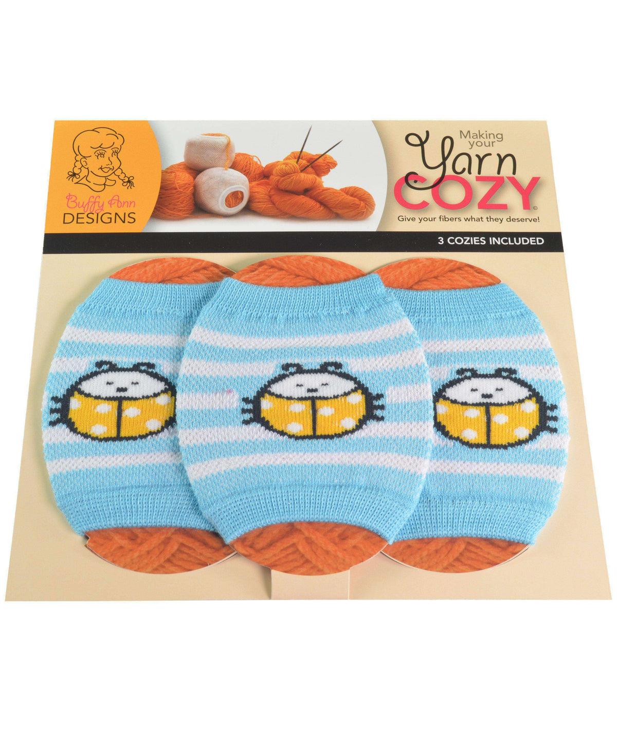 Buffy Ann Designs Yarn Cozy Three Pack-Notions-Bryson-Alpaca Direct