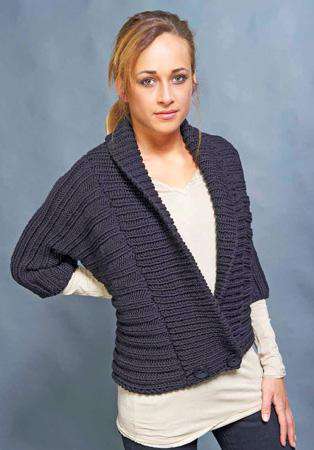 Capo-Nord Jacket with Shawl Collar by Skacel-Patterns-Skacel-Alpaca Direct