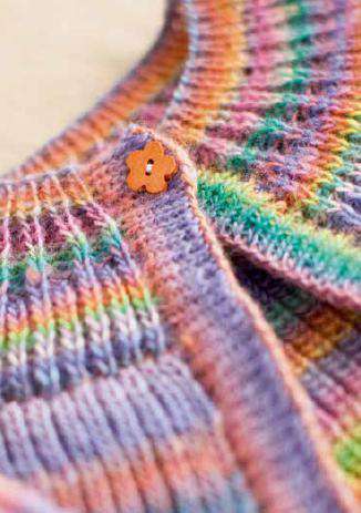 Lang Yarns Mille Colori Baby Sweater Pattern by LANGYARNS SWITZERLAND-Patterns-Berroco-Alpaca Direct