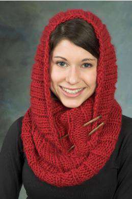 F297 Ribbed Cowl by JoAnne Turcotte *Plymouth Pattern*-Patterns-Plymouth Yarn-Alpaca Direct