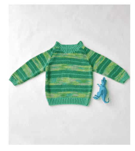 Stripe-o-saurus Sweater Designed by Universal Yarn Design Team-Patterns-Universal Yarns-Alpaca Direct