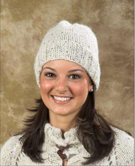 F282 Baby Alpaca Grande Easy Hat by Anita Closic *Plymouth Pattern*-Patterns-Plymouth Yarn-Alpaca Direct