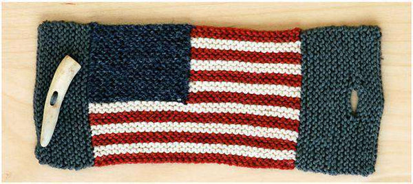 Americana Wrist Cuff by Cirilia Rose-Patterns-Skacel-Alpaca Direct
