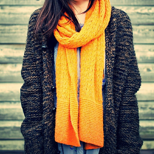 Cedar Leaf Scarf by Cirilia Rose *Skacel Pattern*-Patterns-Skacel-Alpaca Direct