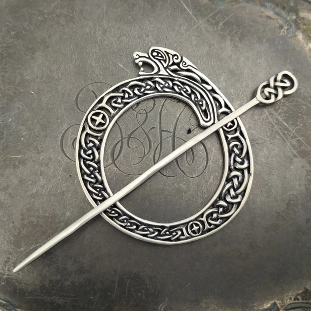 Celtic Lion Shawl Pin-Notions-Jul Designs-Alpaca Direct