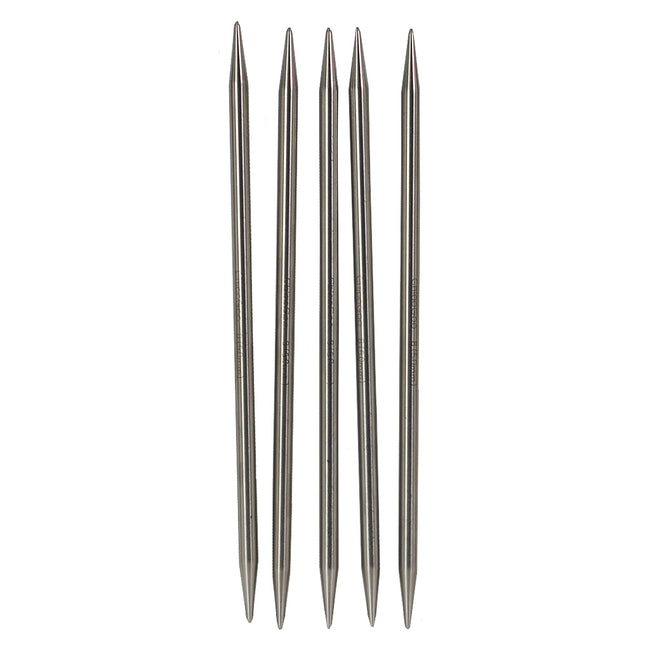 6 Inch ChiaoGoo Stainless Steel Double Point Needles-Needles-ChiaoGoo-US 0, 2.0 mm-Alpaca Direct Main image