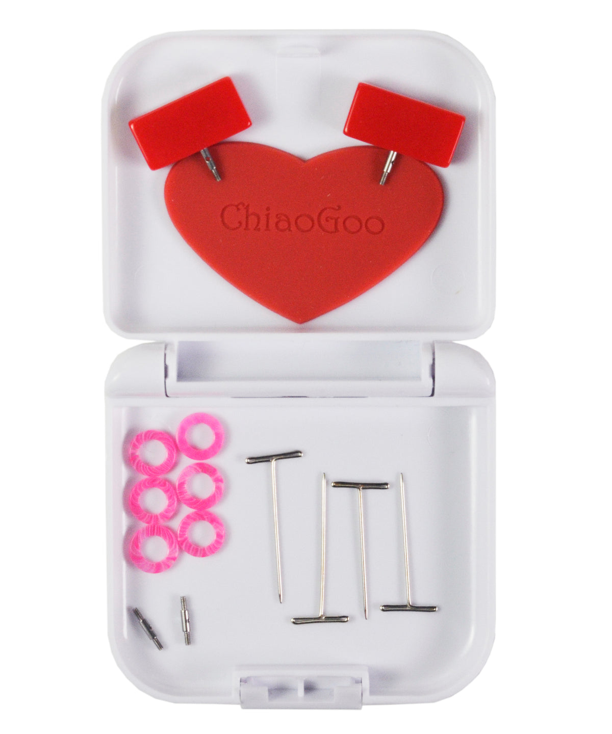 Chiaogoo Twist Mini 4" Interchangeable Redlace Needle Set 7400-M-Needles-Chiaogoo-Alpaca Direct