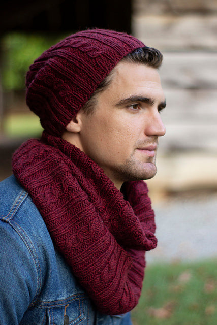 Compass Hat &amp; Cowl by Rachel Brockman *Universal Pattern*-Patterns-Universal Yarns-Alpaca Direct