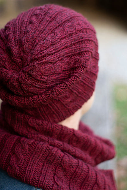 Compass Hat &amp; Cowl by Rachel Brockman *Universal Pattern*-Patterns-Universal Yarns-Alpaca Direct