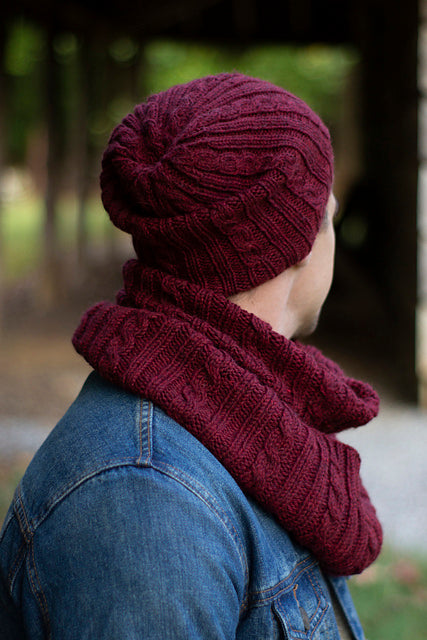 Compass Hat &amp; Cowl by Rachel Brockman *Universal Pattern*-Patterns-Universal Yarns-Alpaca Direct
