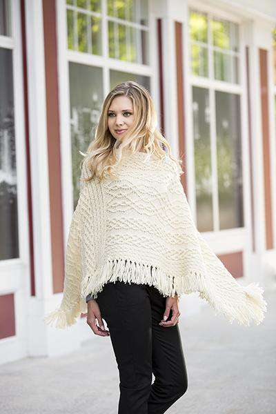 Cumberland Poncho by Amy Gunderson-Patterns-Universal Yarns-Alpaca Direct