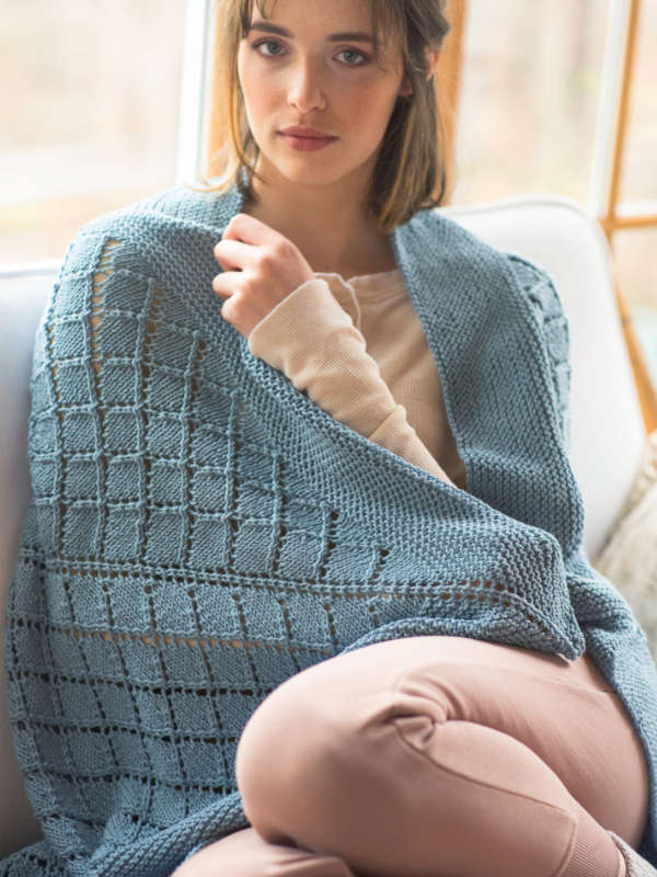 Cunningham Throw Free Pattern - Berroco Design Team-Patterns-Berroco-Alpaca Direct