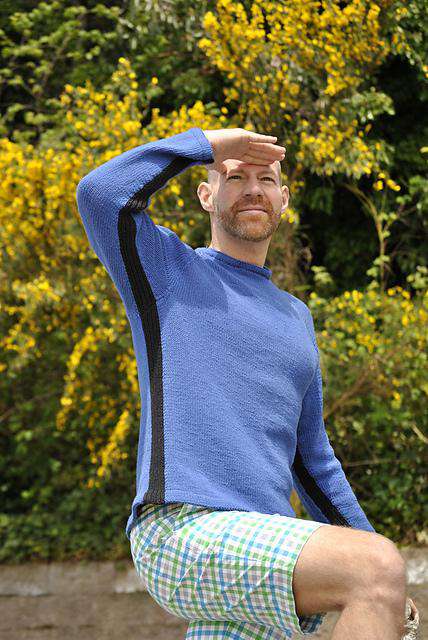 Sporty Summer Pullover by John Crane-Patterns-Skacel-Alpaca Direct