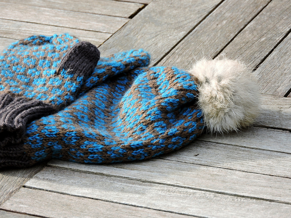 Rainbow Merino Hat by Jana Markova-Patterns-Jana Markova-Alpaca Direct