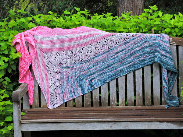 Raspberry Field Shawl Pattern by Jana Markova-Patterns-Alpaca Direct-Alpaca Direct