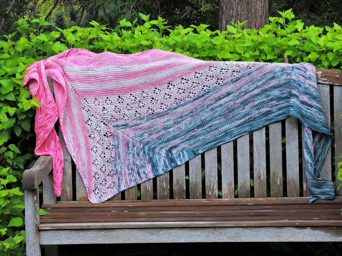 Raspberry Field Shawl Pattern by Jana Markova-Patterns-Alpaca Direct-Alpaca Direct