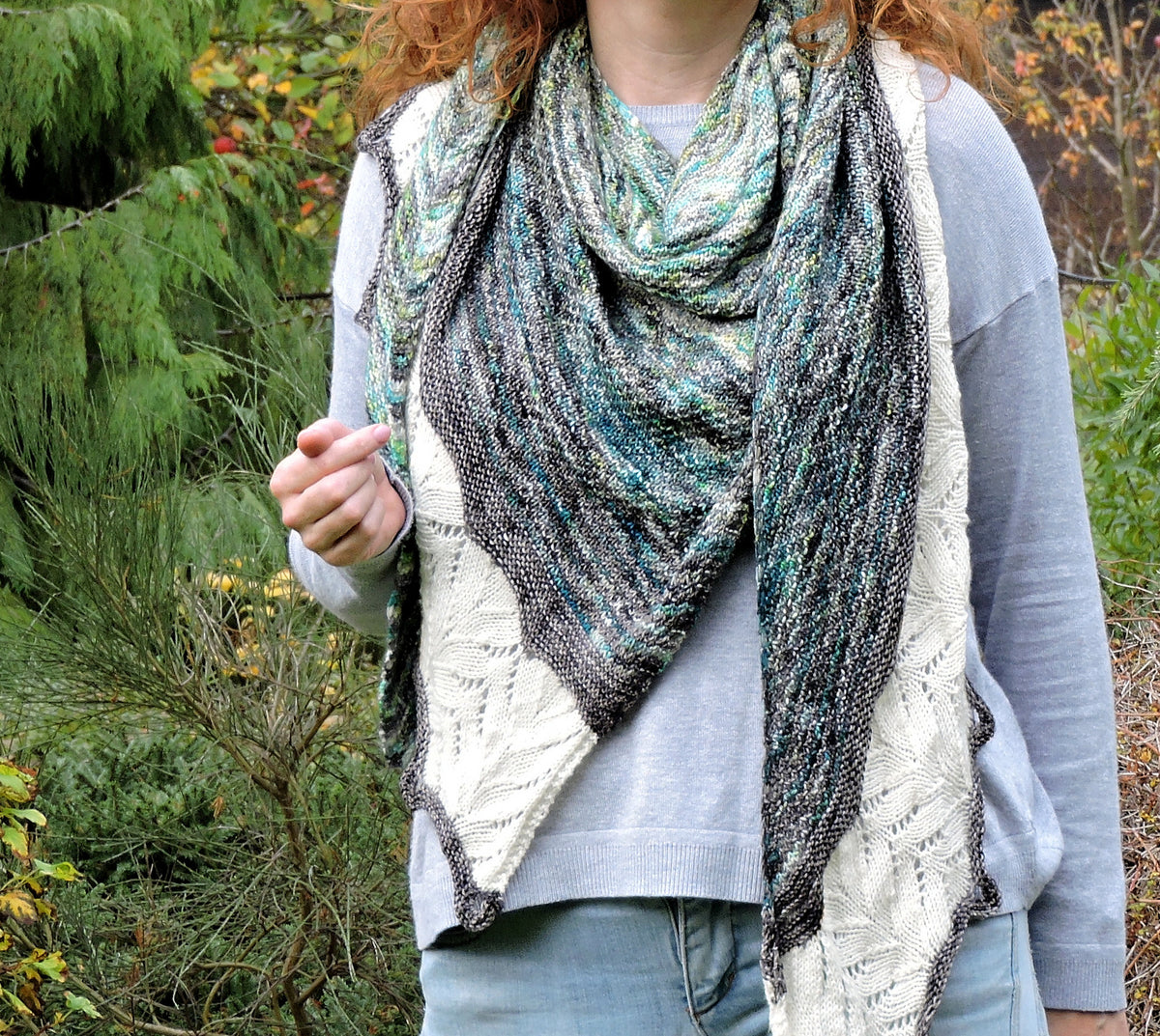 Sarabande Shawl by Jana Markova-Patterns-Jana Markova-Alpaca Direct