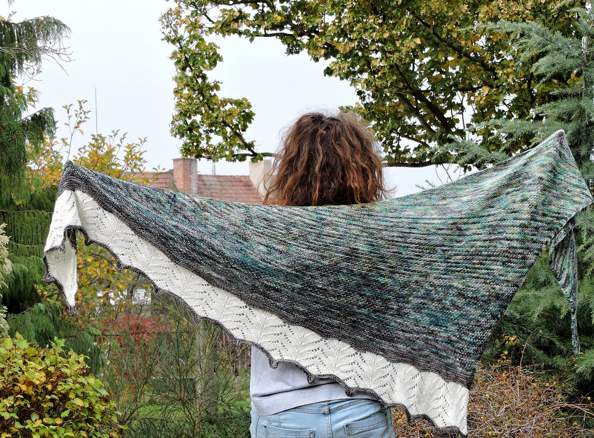 Sarabande Shawl by Jana Markova-Patterns-Jana Markova-Alpaca Direct